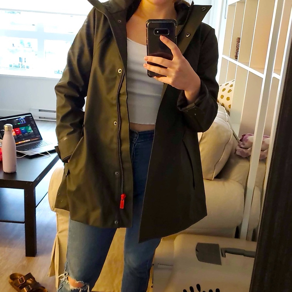 Hunter rain jacket